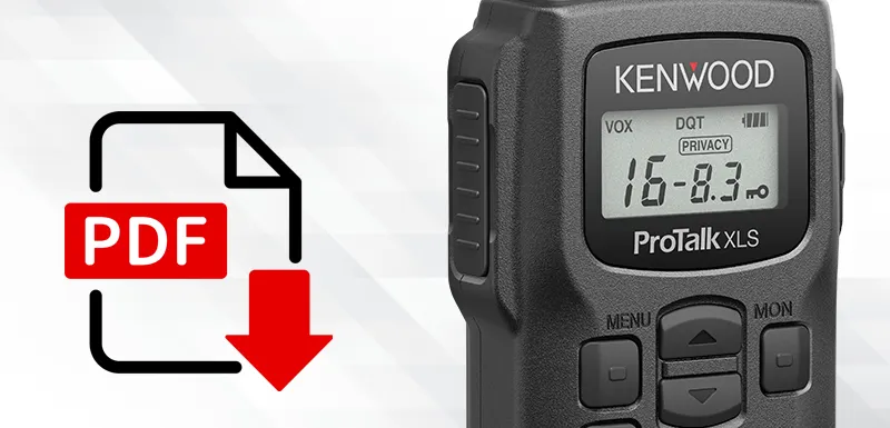 KENWOOD Comms PTK-300E brochure link