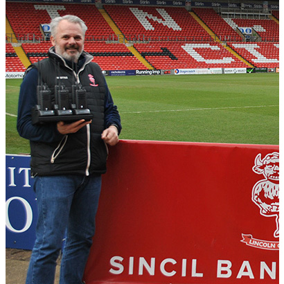 Kenwood DMR communications at Lincoln City FC