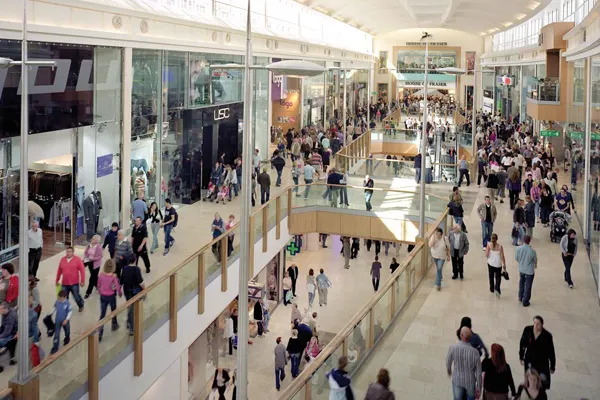 Chapefield Shopping Centre inside view