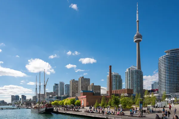 CN tower and Habour view