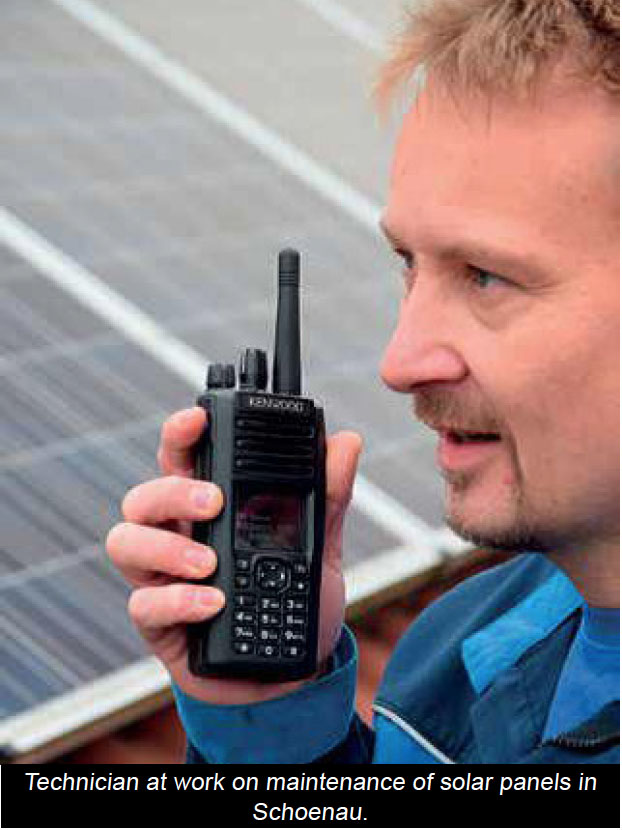 Maintence of solar panels