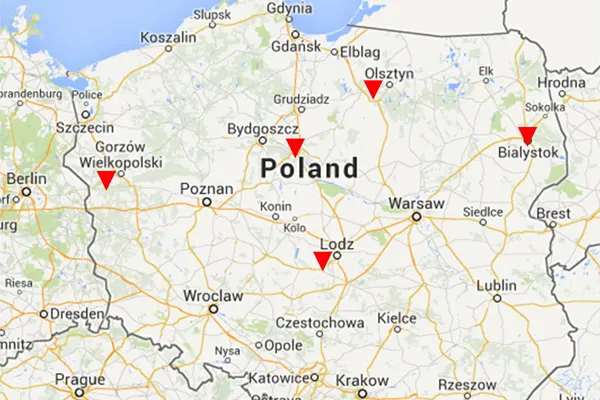 Fire & Rescue location map