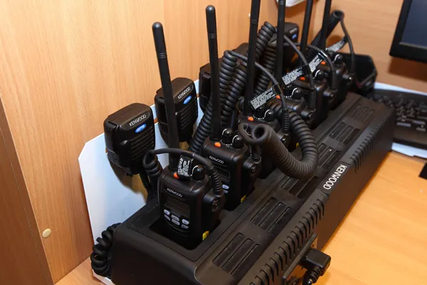 Polis Fire & Rescue KENWOOD two-way radios