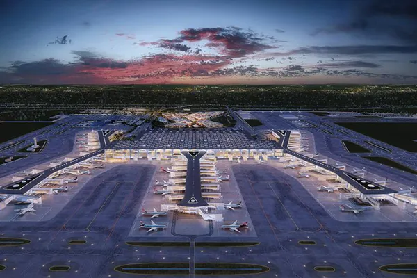 Istanbul New Airport has taken just 42 months to build