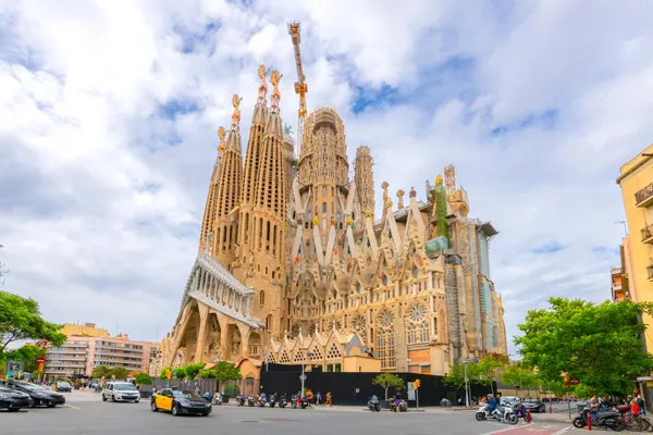 The building is situated in the centre of Barcelona
