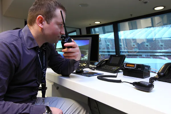 Mateusz Dąbrowski, one of Michael’s team of ten IT and Communications Specialists