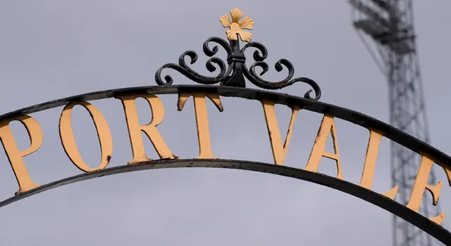 Port Vale FC use KENWOOD DMR