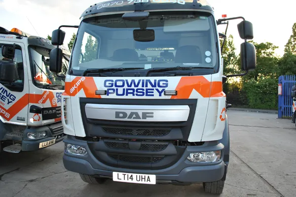 Gower & Purcey Rubbish DAF rubbish truck