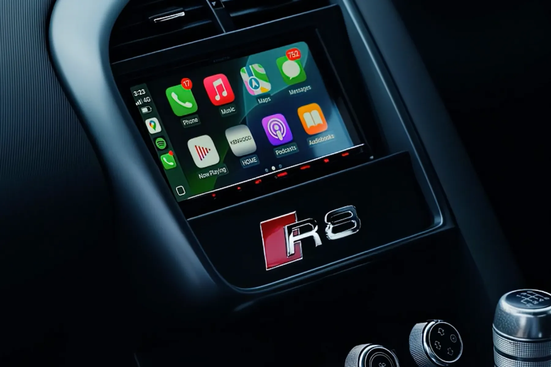 Audi R8 DMX8021DABS Wireless Apple CarPlay