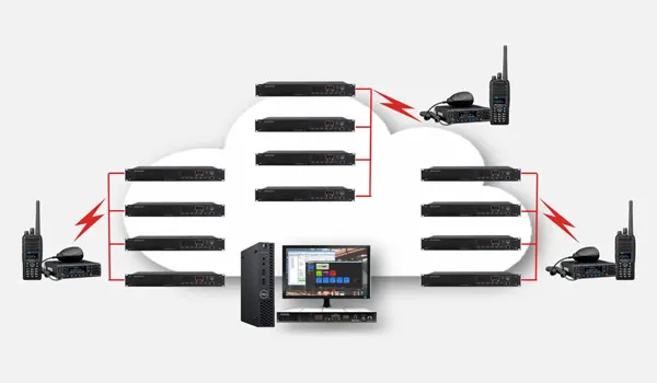 Multi-site NEXEDGE NXDN Type-D Trunking