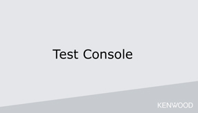 Test Console for NXR-1000 Repeater