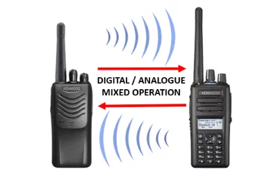 Seamless Operation with existing analogue radio devices