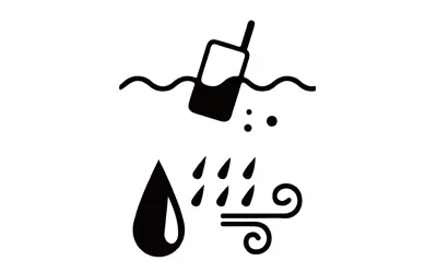 Built Tough to withstand rain, dirt and rough and tumble logo