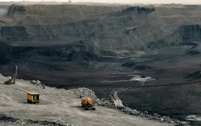 KENWOOD Communications at Coal Mine in Mongolia