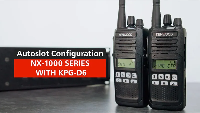 KENWOOD Comms Autoslot Configuration video small link