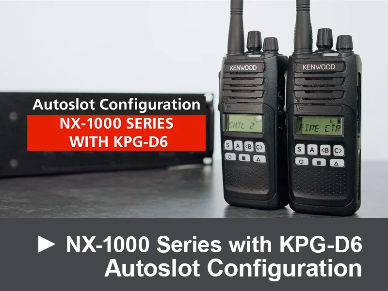 KENWOOD Comms Autoslot Configuration video small link