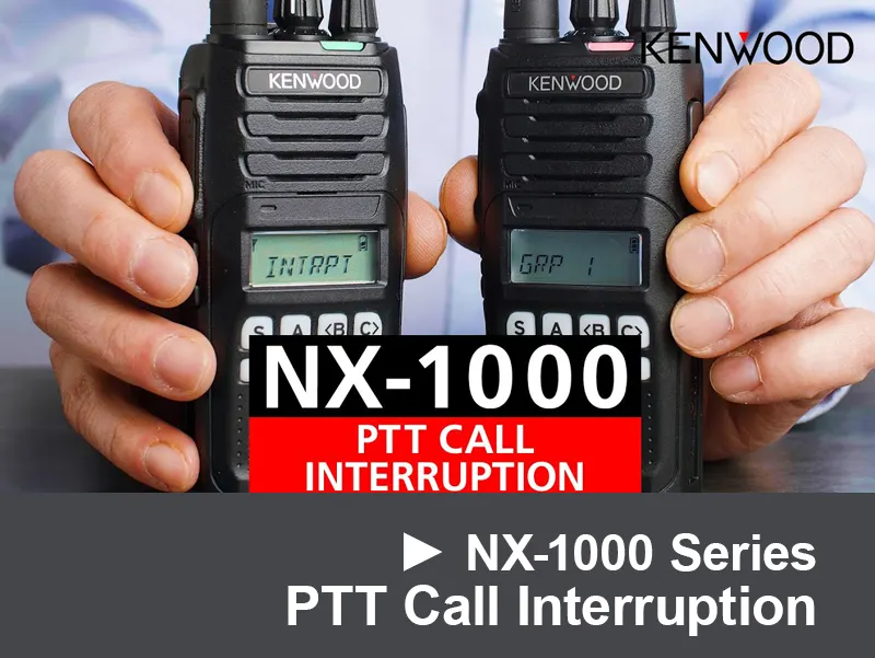KENWOOD Comms PTT Call Interrupt video small link