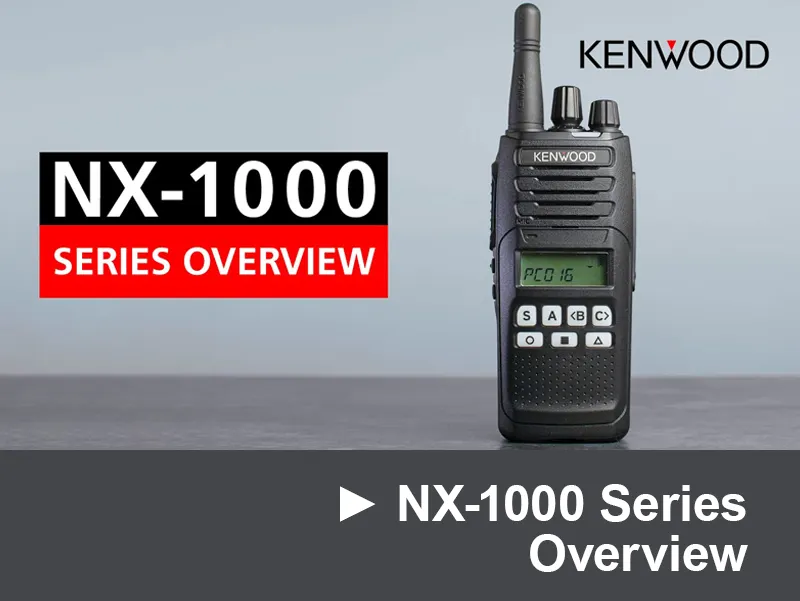 KENWOOD Comms NX-1000 overview video small link
