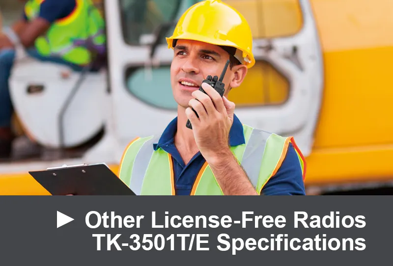 KENWOOD Communications TK-3501D/E specifications link