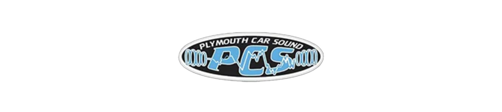 Plymouth Car Sounds logo banner