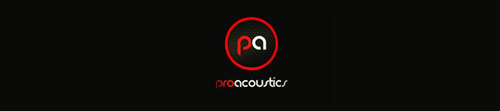Pro Acoustics logo banner