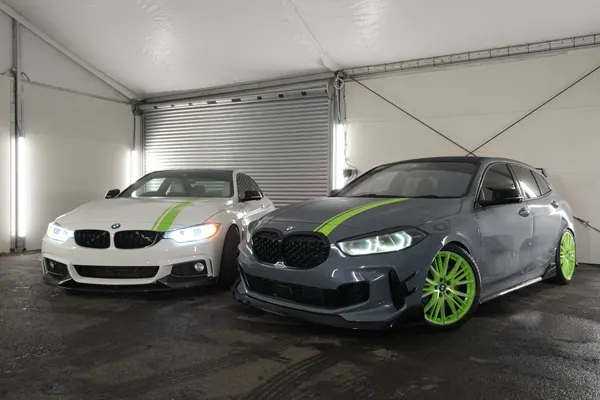 John Kleis Car Audio demo vehicles