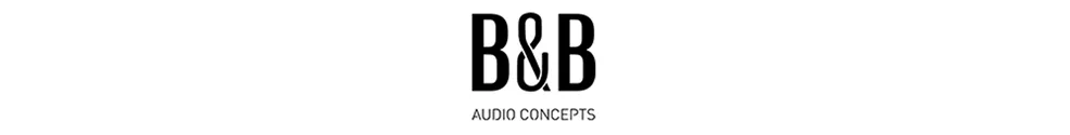 B&B Audio Concepts logo banner