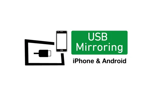 Wired Mirroring iPhone & Android smartphone Pro Install Dealers