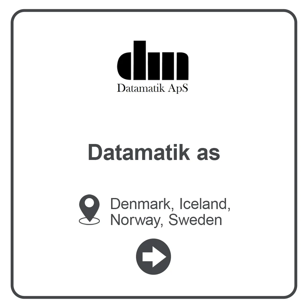 Datamatik as logo