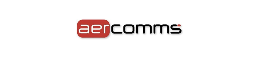 Aercomms logo banner